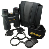Nikon 7577 Monarch 5 10x42 ATB Premium ED Glass Central Focus Binoculars, Black