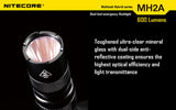 NITECORE MH2A CREE XM-L U2 LED 600 Lumen Rechargeable flashlight