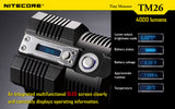 NiteCore TM26 Tiny Monster 4000 Lumen CREE XM-L LED Flashlight