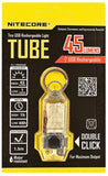 Nitecore TUBE Tiny USB Rechargeable Light 45 Lumens