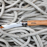 Opinel N°06 Olive Wood Handle Stainless Steel Folding Pocket Knife 7 cm Blade