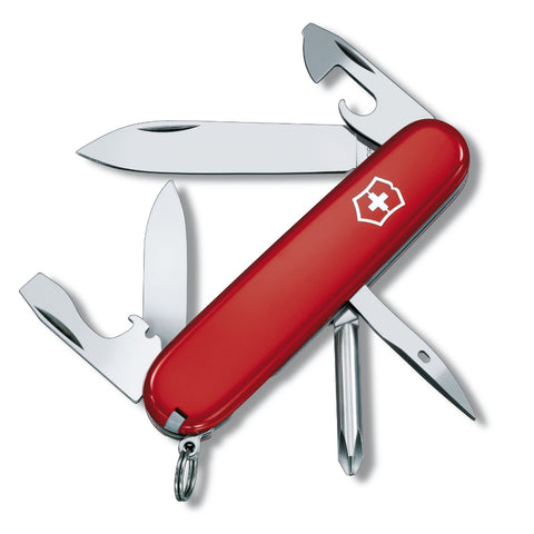 Victorinox Tinker Swiss Army Pocket Knife w/ 12 Functions - Red