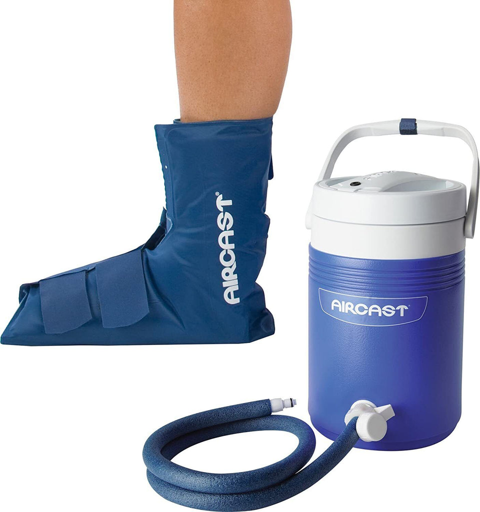 Aircast 10A Cryo/Cuff Cold Therapy for Ankle with Cooler