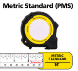 FastCap PMS-16 ProCarpenter 16' Standard & Metric Measuring Tape