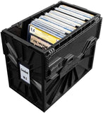 BCW Graded Comic Book Heavy Duty Storage Box, 16-1/2" x 14-1/4", Black