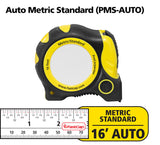 FastCap 16" ProCarpenter Autolock Tape Measure, Standard & Metric