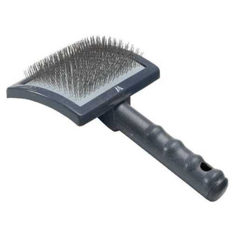 Millers Forge Universal Curved Slicker Brush, Large 416C for Dog Professional Grooming