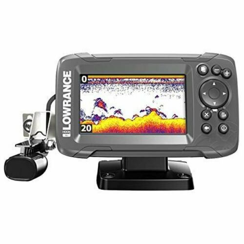 Lowrance HOOK2 4X - 4" Fishfinder with Bullet Transducer and GPS Plotter