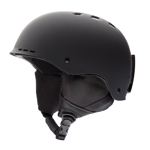 Smith Holt Matte Black Winter Snow Helmet, Large 59-63cm