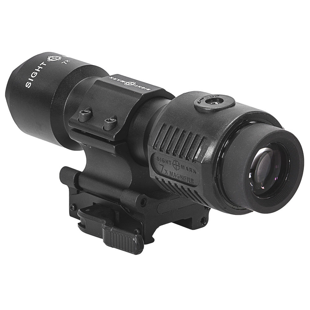 Sightmark 7X Tactical Magnifier with Slide to Side Mount - SM19039
