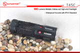 Sunwayman T45C 980 Lumens Metallic Hollow-out Flashlight