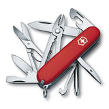 Victorinox Deluxe Tinker Swiss Army Pocket Knife with Combi-Pliers - Red