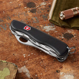 Victorinox Swiss Army Trekker Pocket Knife Multi-Tool 12 Functions - Black