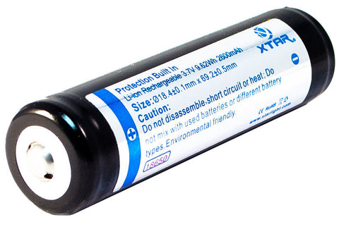 Xtar 18650 2600mAh Li-ion Rechargeable battery